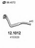 FIAT 4153029 Exhaust Pipe